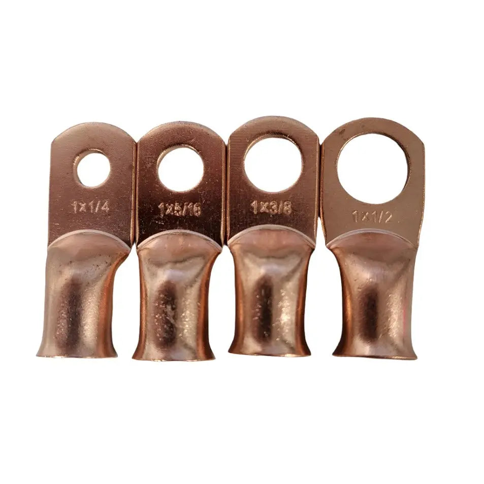 1 GAUGE BARE COPPER LUGS AC/DC WIRE AND SUPPLY