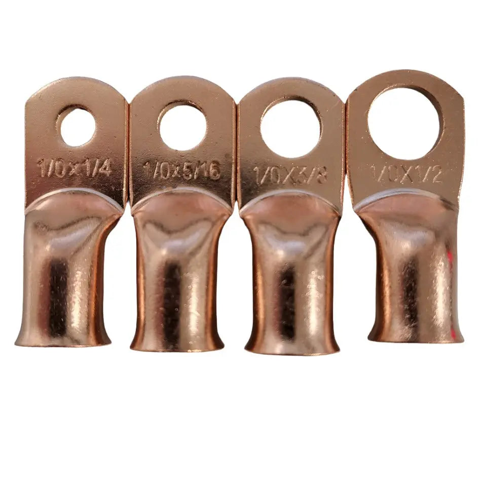 1/0 AUGHT BARE COPPER LUGS AC/DC WIRE AND SUPPLY