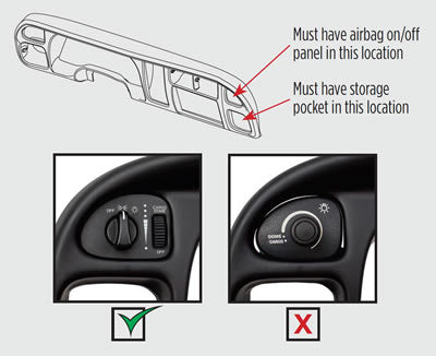 Metra DP-6551 Dash Panel Dodge RAM 1500 1998-2001 | 2500 & 3500 1998-2002 Metra