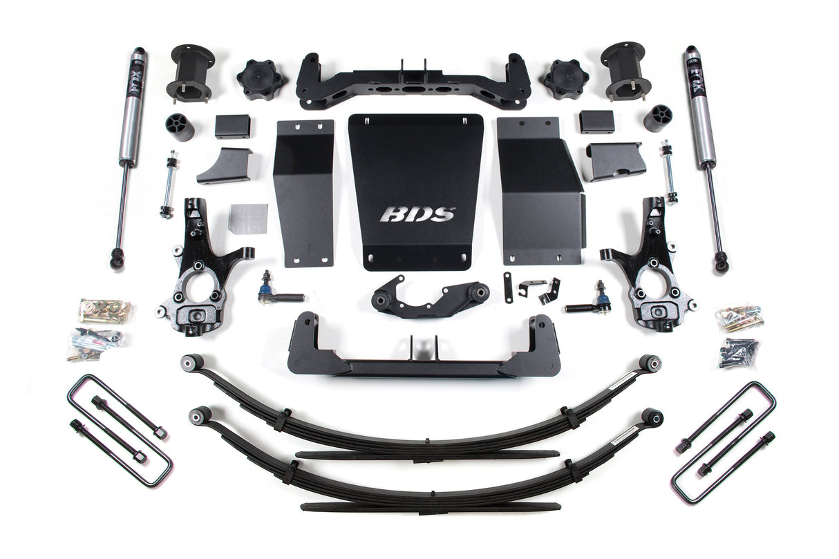 6.5 Inch Lift Kit | Chevy Silverado or GMC Sierra 1500 (14-18) 4WD BDS Suspension