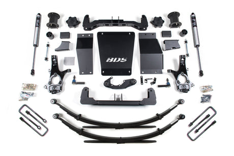 6.5 Inch Lift Kit | Chevy Silverado or GMC Sierra 1500 (14-18) 4WD BDS Suspension