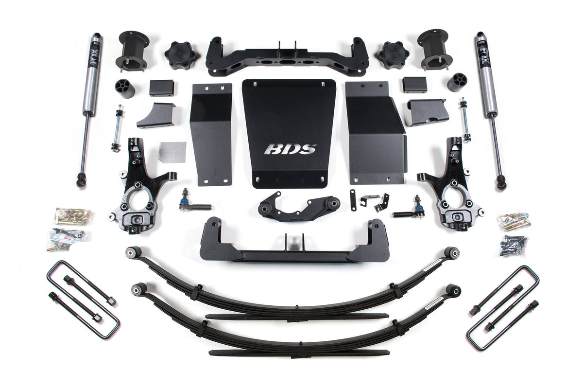6.5 Inch Lift Kit | Chevy Silverado or GMC Sierra 1500 (14-18) 4WD BDS Suspension
