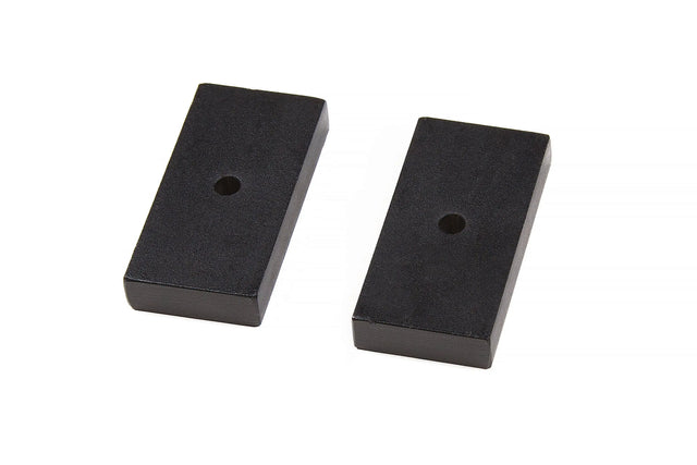 Rear Lift Blocks - Steel | 1 Inch Lift | 3in Wide | Universal Fitment BDS Suspension