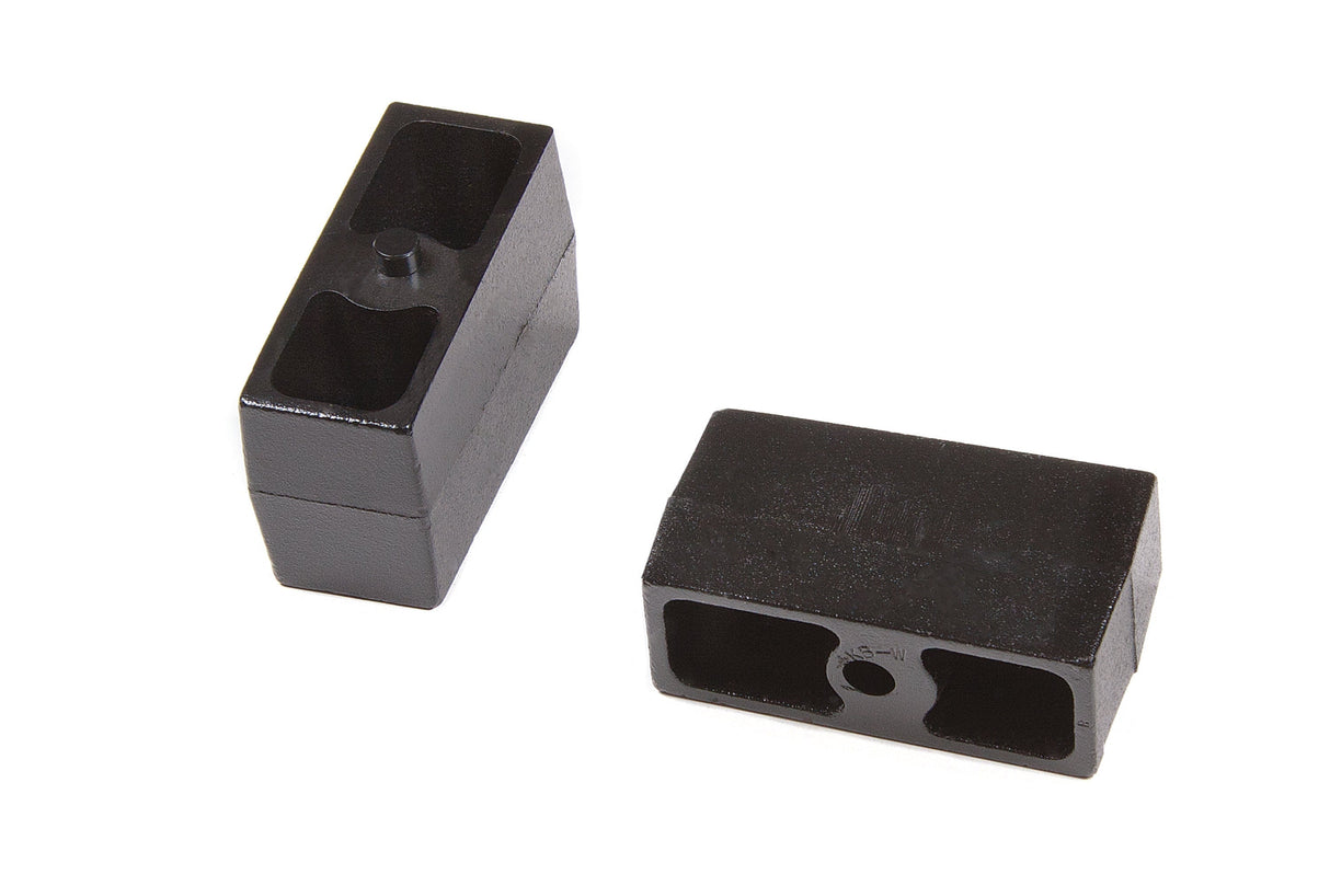Rear Lift Blocks - 9/16 in Pin - Cast Iron | 3 Inch Lift | Universal Fitment BDS Suspension