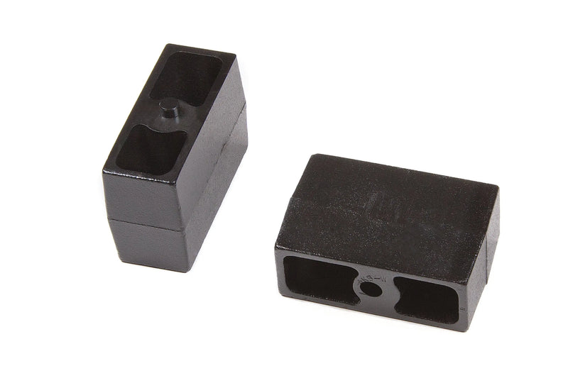Rear Lift Blocks - Flat - 5/8 in Pin - Cast Iron | 4 Inch Lift | Universal Fitment BDS Suspension