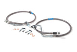 Front Brake Line Set | Stainless Steel | Fits 6-8 Inch Lift | Ford F250/F350 Super Duty (08-10) 4WD BDS Suspension