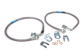 Rear Brake Line Set | Stainless Steel | Fits 4-6.5 Inch Lift | Jeep Wrangler JK (07-18) BDS Suspension