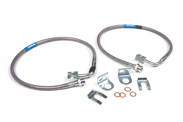 Rear Brake Line Set | Stainless Steel | Fits 4-6.5 Inch Lift | Jeep Wrangler JK (07-18) BDS Suspension