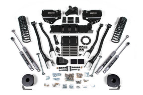 4 Inch Lift Kit w/ 4-Link | Ram 2500 w/ Rear Air Ride (19-24) 4WD | Diesel BDS Suspension