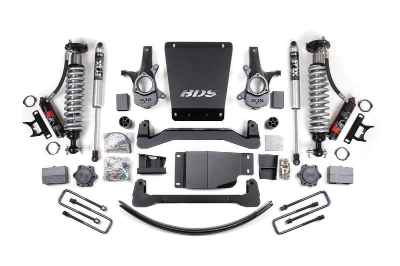 6 Inch Lift Kit | FOX Performance Elite Coilover | Chevy Silverado or GMC Sierra 1500 (07-13) 4WD BDS Suspension