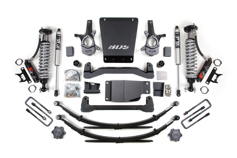 6 Inch Lift Kit | FOX Performance Elite Coilover | Chevy Silverado or GMC Sierra 1500 (07-13) 4WD BDS Suspension