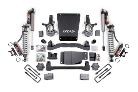 4 Inch Lift Kit | FOX Performance Elite Coilover | Chevy Silverado or GMC Sierra 1500 (07-13) 4WD BDS Suspension