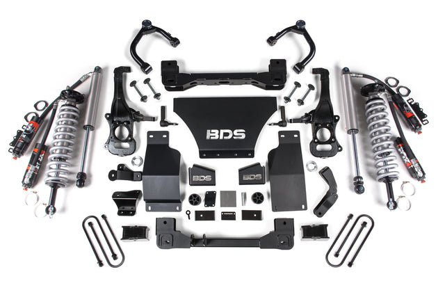 4 Inch Lift Kit | FOX 2.5 Performance Elite Coil-Over | Chevy Silverado or GMC Sierra 1500 (25-26) 4WD | Gas BDS Suspension