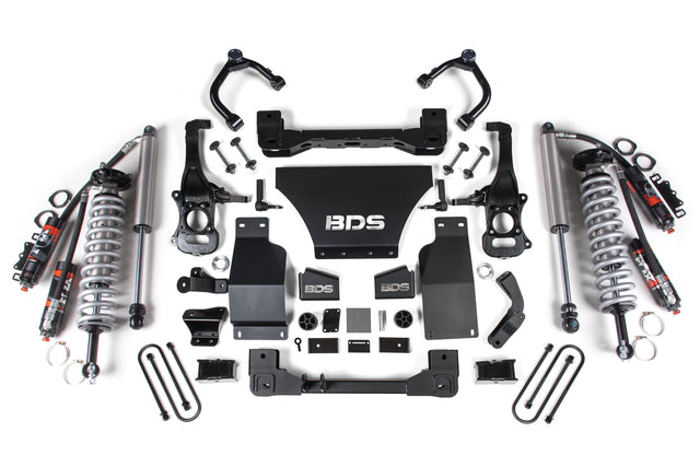 2.5 Inch Lift Kit | FOX 2.5 Performance Elite Coil-Over | Chevy Trail Boss or GMC AT4 1500 (25-26) 4WD | Diesel BDS Suspension