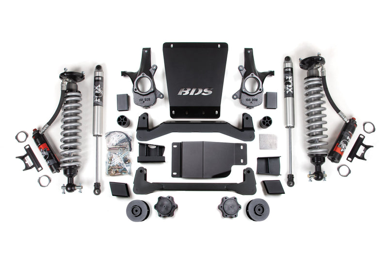 4 Inch Lift Kit | FOX 2.5 Performance Elite Coil-Over | Chevy/GMC Avalanche, Suburban, Tahoe, or Yukon 1500 (07-14) 4WD BDS Suspension