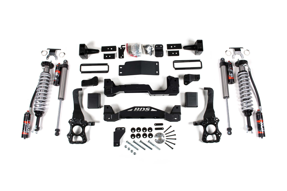 6 Inch Lift Kit | FOX 2.5 Performance Elite Coil-Over | Ford F150 (15-20) 4WD BDS Suspension