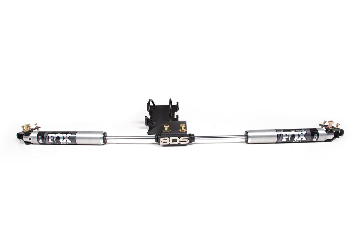 Dual Steering Stabilizer Kit w/ FOX 2.0 Performance Shocks | Ford F450/F550 Super Duty (17-26) & F600 Super Duty (20-25) 4WD BDS Suspension