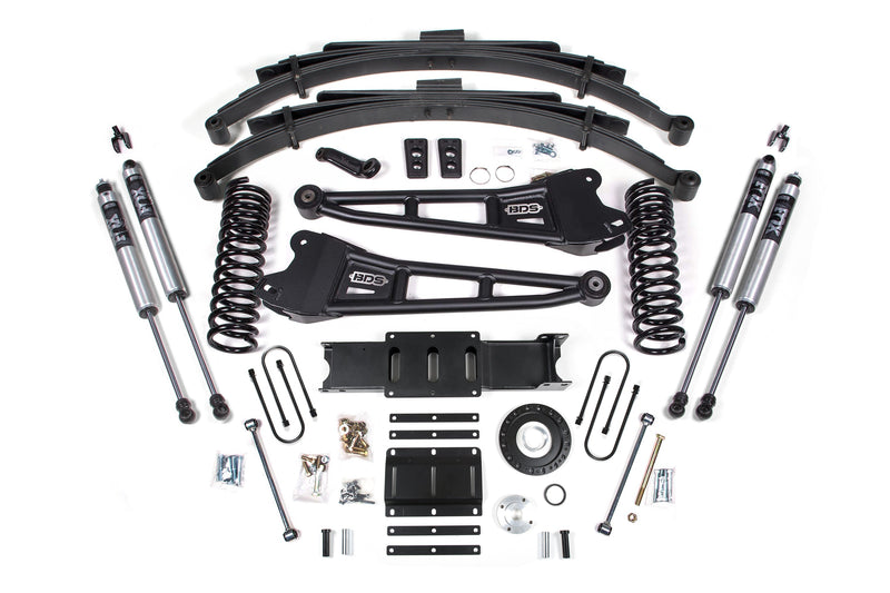 6 Inch Lift Kit w/ Radius Arm | Ram 3500 (13-18) 4WD | Diesel BDS Suspension