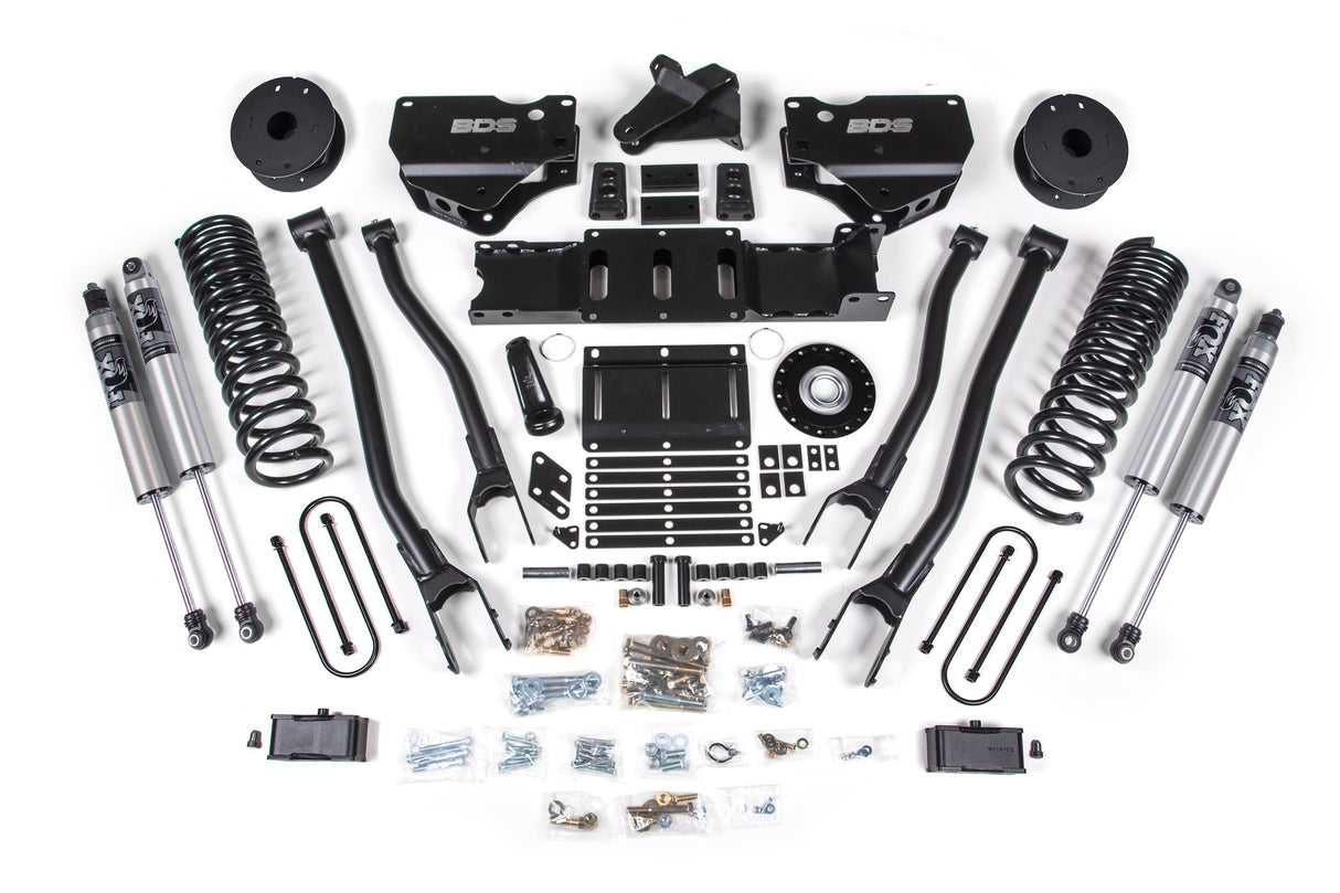 4 Inch Lift Kit w/ 4-Link | Extended Travel | Ram 3500 (25-26) 4WD | Diesel BDS Suspension