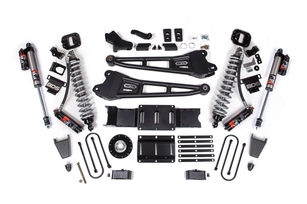4 Inch Lift Kit w/ Radius Arm | Extended Travel | Ram 3500 (25-26) 4WD | Diesel BDS Suspension