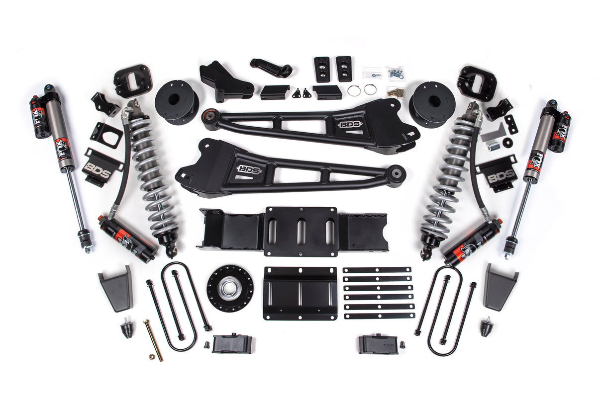 4 Inch Lift Kit w/ Radius Arm | Extended Travel | Ram 3500 (25-26) 4WD | Diesel BDS Suspension