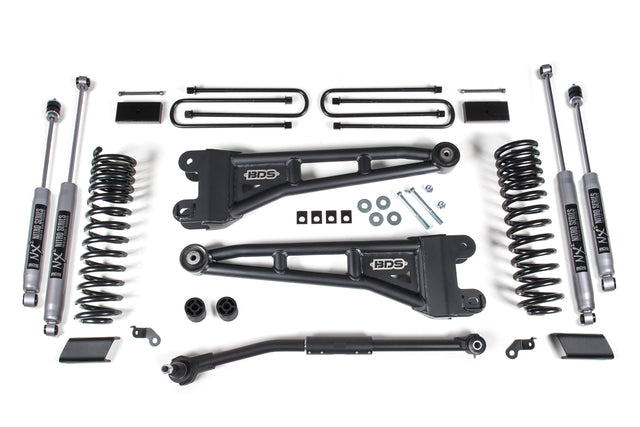 3 Inch Lift Kit w/ Radius Arm | Ford F250/F350 Super Duty (23-26) 4WD BDS Suspension