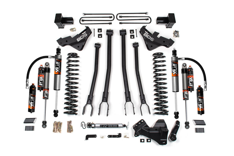 5 Inch Lift Kit w/ 4-Link | Ford F350 Super Duty DRW (23-26) 4WD | Diesel BDS Suspension