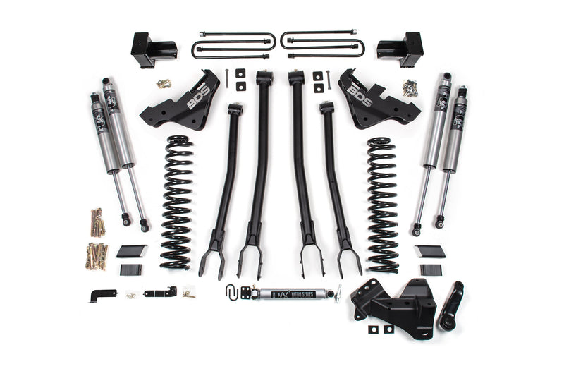 5 Inch Lift Kit w/ 4-Link | Ford F350 Super Duty DRW (23-26) 4WD | Diesel BDS Suspension