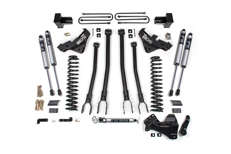 5 Inch Lift Kit w/ 4-Link | Ford F350 Super Duty DRW (23-26) 4WD | Diesel BDS Suspension