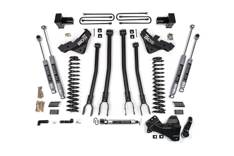 5 Inch Lift Kit w/ 4-Link | Ford F350 Super Duty DRW (23-26) 4WD | Diesel BDS Suspension