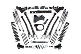7 Inch Lift Kit w/ 4-Link | Ford F350 Super Duty DRW (23-26) 4WD | Diesel