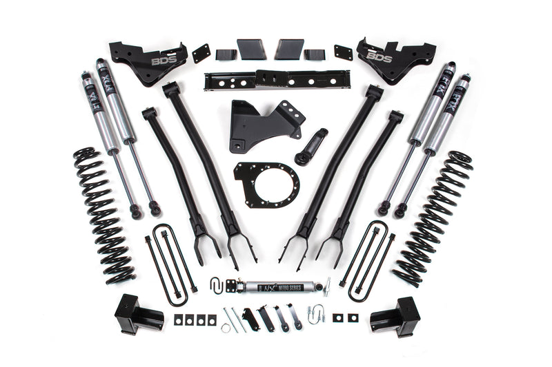 7 Inch Lift Kit w/ 4-Link | Ford F350 Super Duty DRW (23-26) 4WD | Diesel BDS Suspension