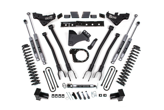 7 Inch Lift Kit w/ 4-Link | Ford F350 Super Duty DRW (23-26) 4WD | Diesel BDS Suspension
