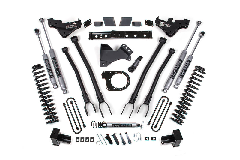 7 Inch Lift Kit w/ 4-Link | Ford F350 Super Duty DRW (23-26) 4WD | Diesel BDS Suspension