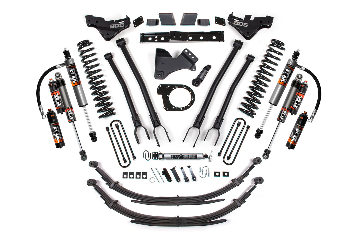 7 Inch Lift Kit w/ 4-Link | Ford F250/F350 Super Duty (23-26) 4WD | Diesel BDS Suspension
