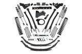 7 Inch Lift Kit w/ 4-Link | Ford F250/F350 Super Duty (23-26) 4WD | Diesel BDS Suspension