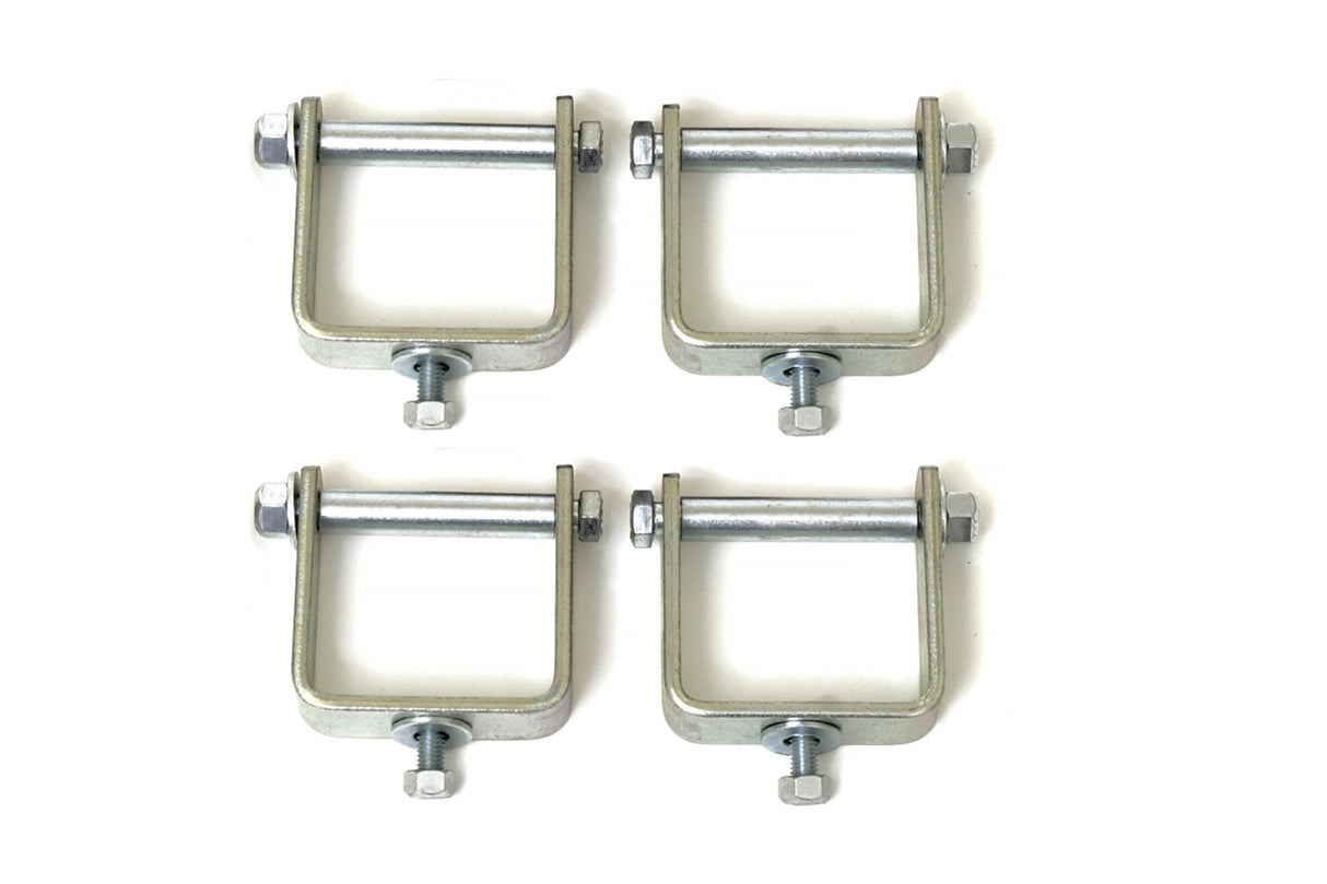 Spring Clamps - Bolt Style | 3 Inch Wide | 4 Pack BDS Suspension