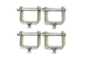 Spring Clamps - Bolt Style | 2.5 Inch Wide | 4 Pack BDS Suspension