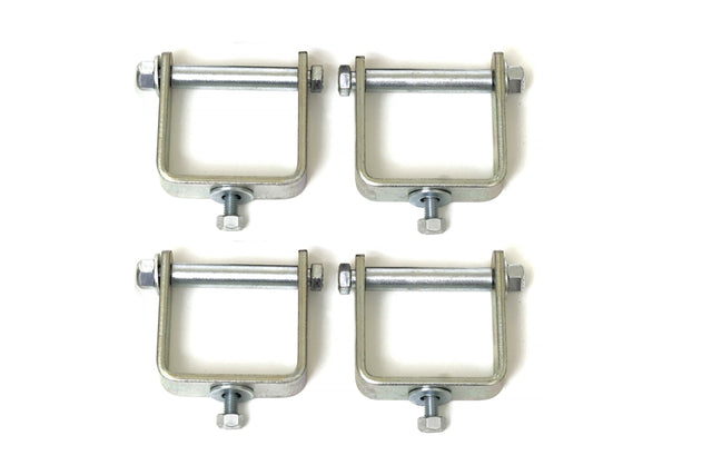 Spring Clamps - Bolt Style | 2.5 Inch Wide | 4 Pack BDS Suspension