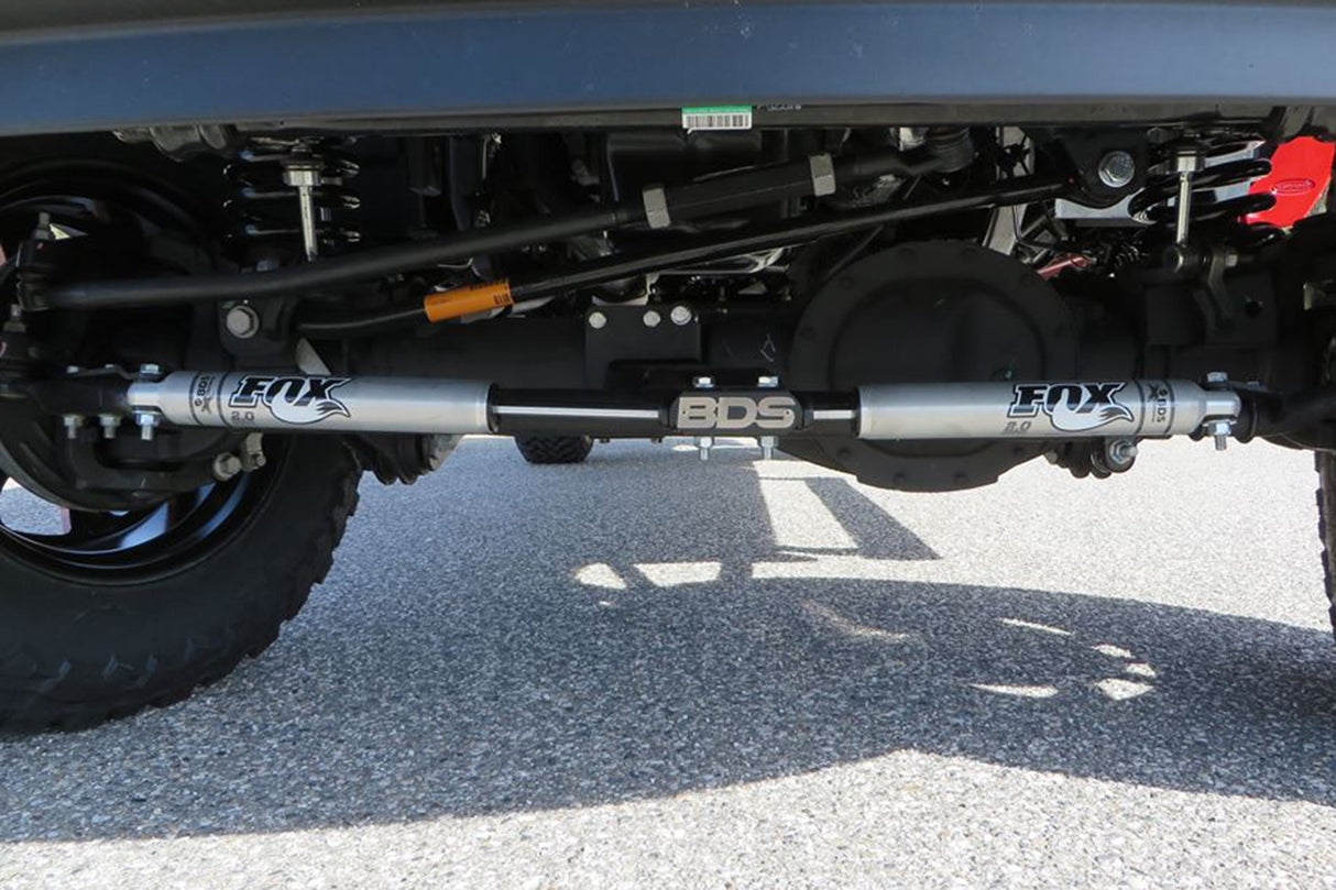 Dual Steering Stabilizer Kit w/ FOX 2.0 Performance Shocks | T-Style Steering | Ram 2500 (14-18) and 3500 (13-18) 4WD BDS Suspension
