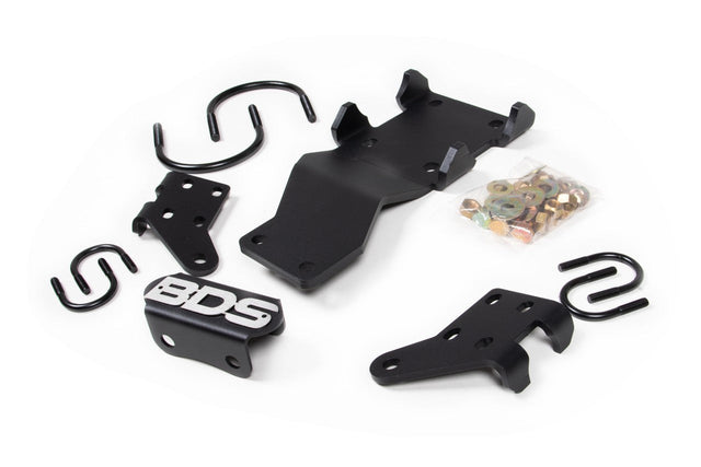 Dual Steering Stabilizer Mounting Kit | Fits 2.5-9 Inch Lift| Ford F250/F350 Super Duty (05-26) 4WD BDS Suspension