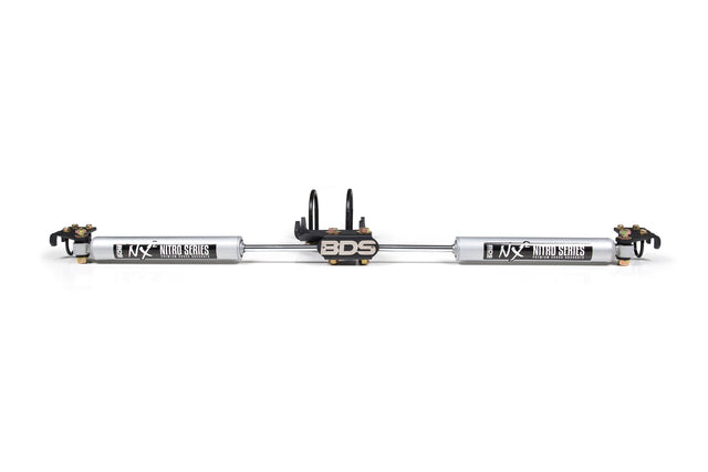 Dual Steering Stabilizer Kit w/ NX2 Shocks | Fits 2.5-9 Inch Lift | Ford F250/F350 Super Duty (05-26) 4WD BDS Suspension