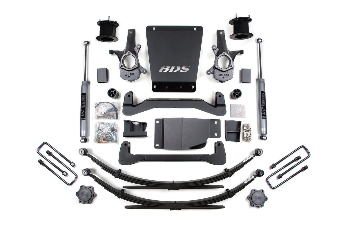 4.5 Inch Lift Kit | Chevy Silverado or GMC Sierra 1500 (07-13) 4WD