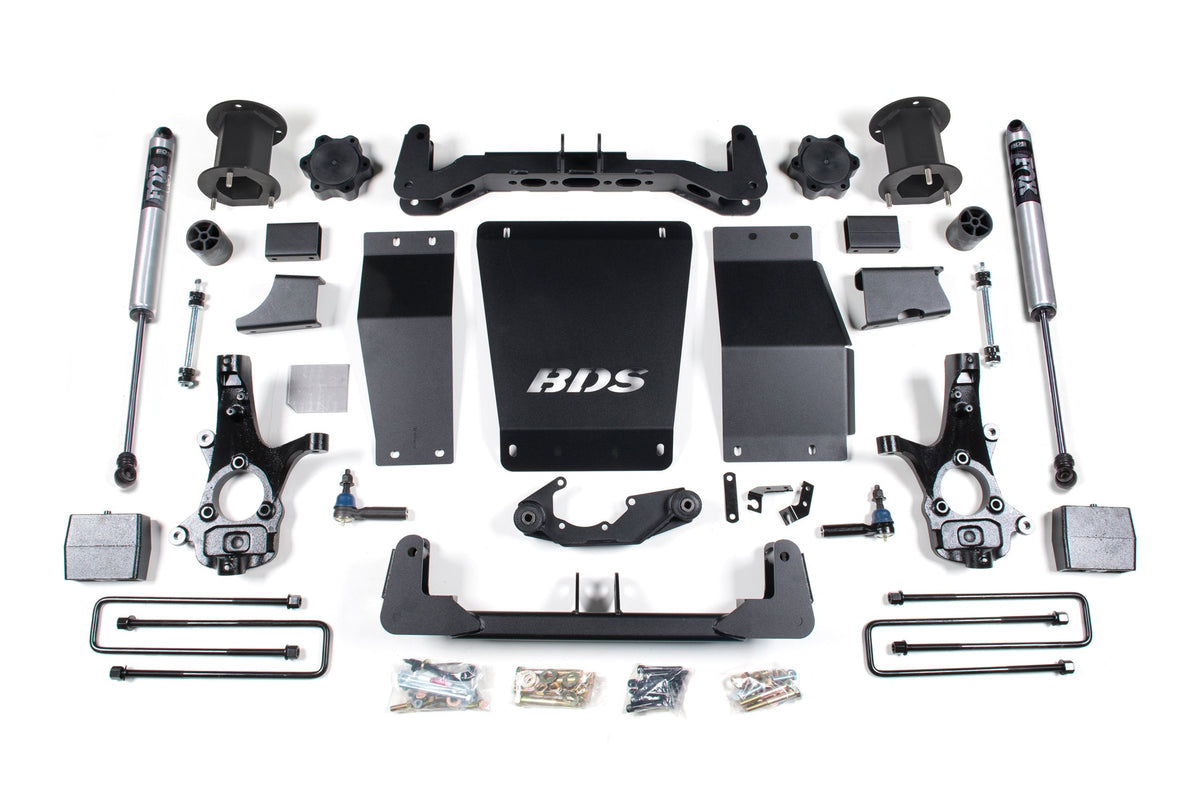 6.5 Inch Lift Kit | Chevy Silverado or GMC Sierra 1500 (14-18) 4WD BDS Suspension