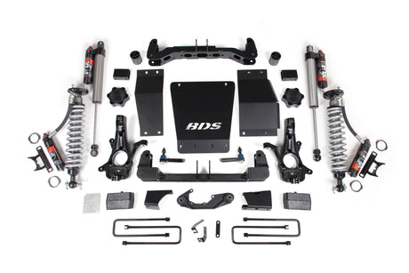 4 Inch Lift Kit | FOX 2.5 Performance Elite Coilover | Chevy Silverado or GMC Sierra 1500 (14-18) 4WD BDS Suspension