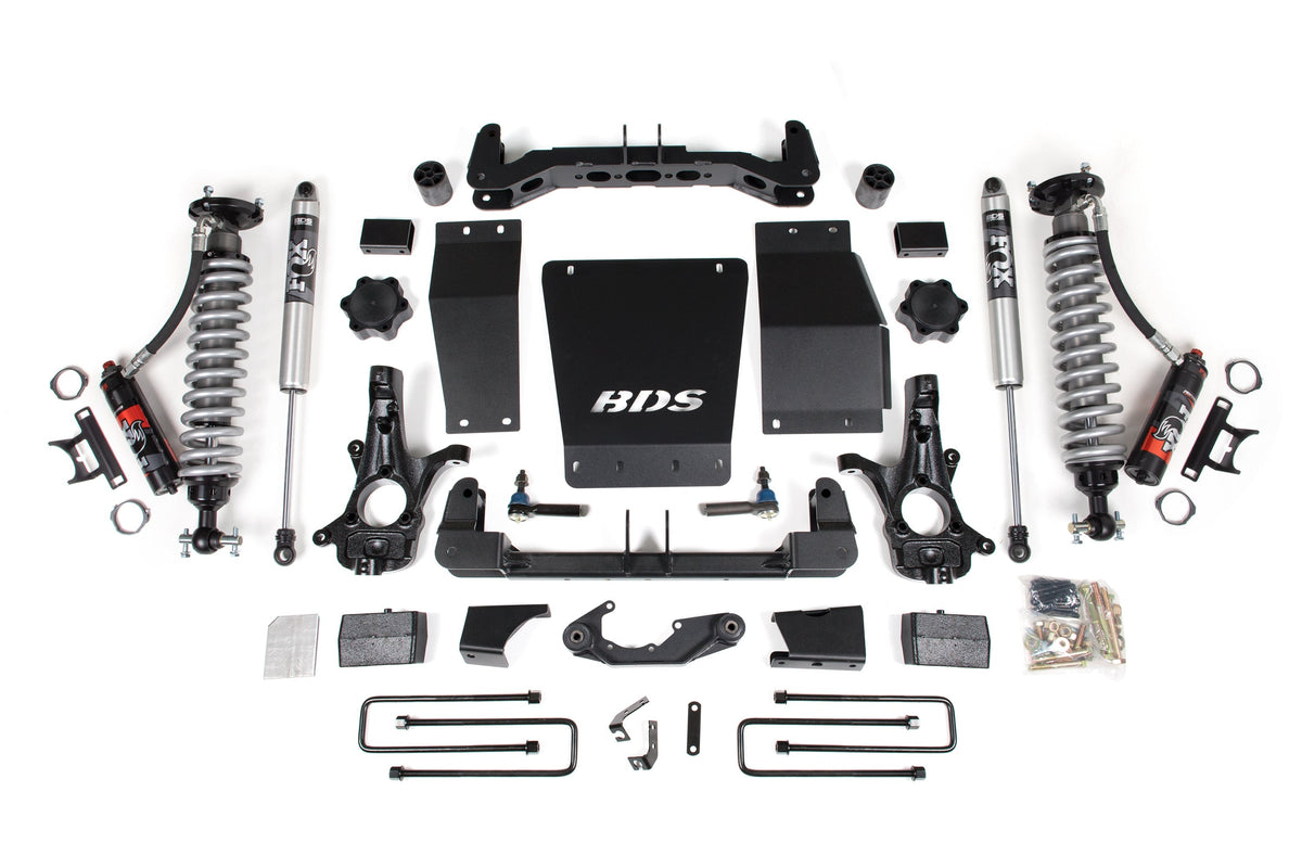 4 Inch Lift Kit | FOX 2.5 Performance Elite Coilover | Chevy Silverado or GMC Sierra 1500 (14-18) 4WD