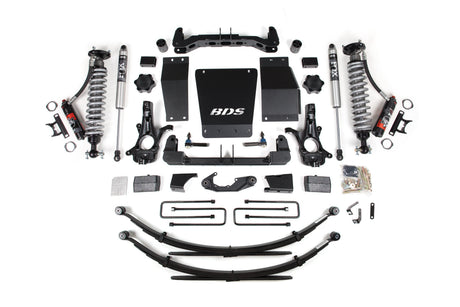 4 Inch Lift Kit | FOX 2.5 Performance Elite Coilover | Chevy Silverado or GMC Sierra 1500 (14-18) 4WD BDS Suspension