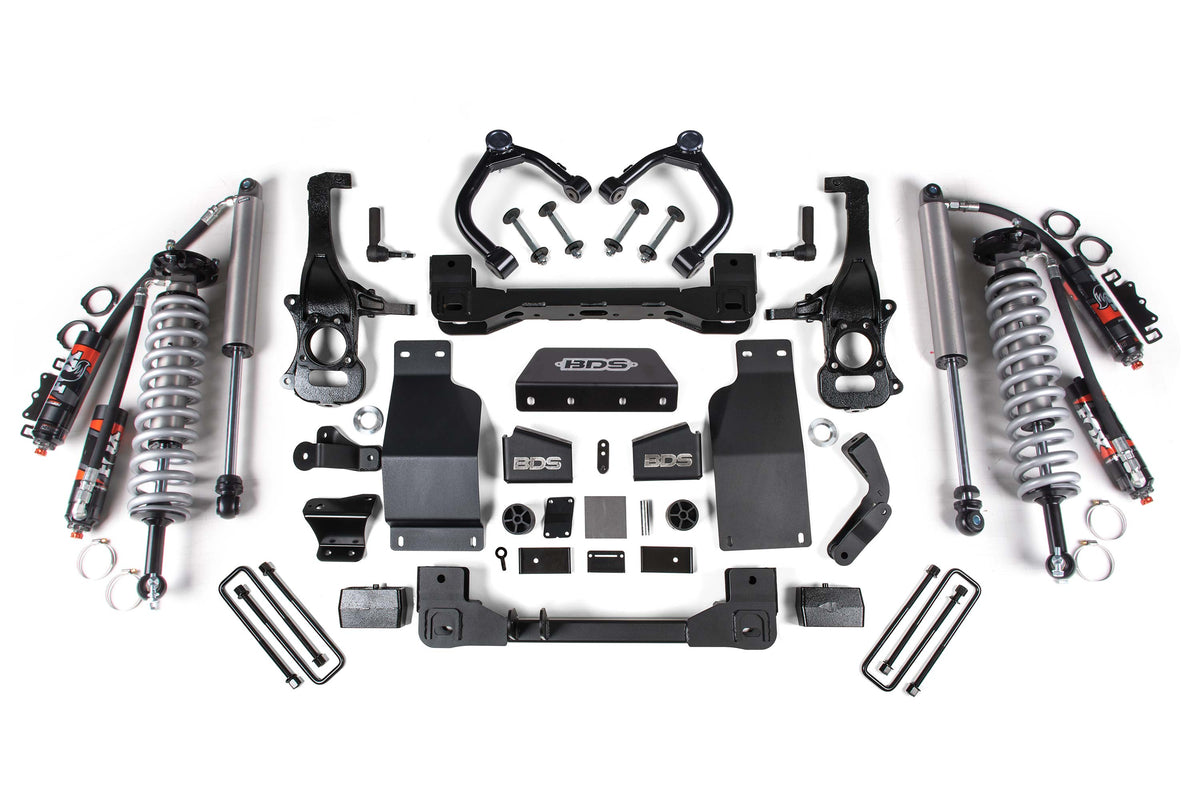 4 Inch Lift Kit | FOX Coil-Over | Chevy Silverado or GMC Sierra 1500 (19-24) 4WD | Diesel