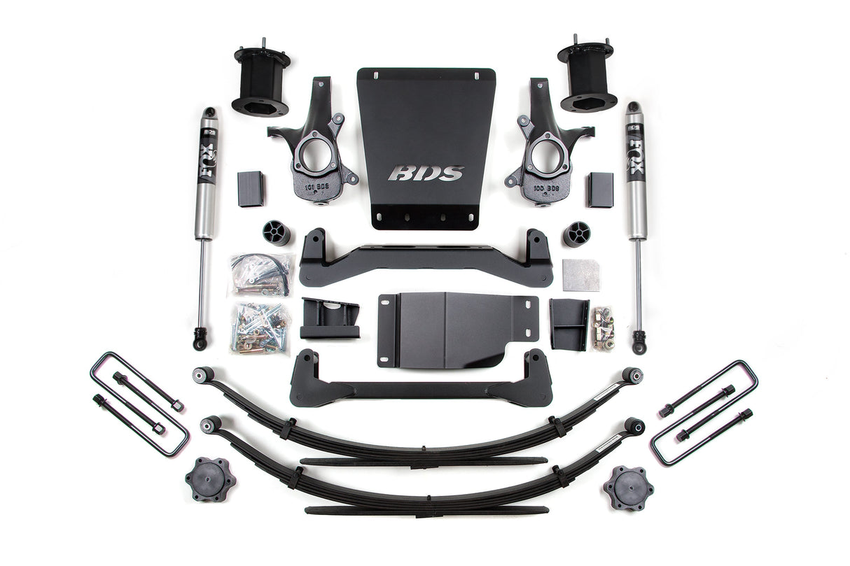 6 Inch Lift Kit | Chevy Silverado or GMC Sierra 1500 (07-13) 4WD BDS Suspension