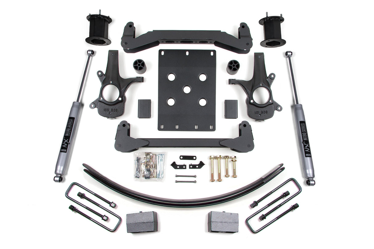6 Inch Lift Kit | Chevy Silverado or GMC Sierra 1500 (07-13) 2WD BDS Suspension